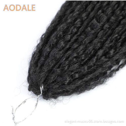 18inch 90grams Ombre Marley Braids Hair Crochet Afro Kinky Curly Synthetic Braiding Hair Crochet Twist Braids